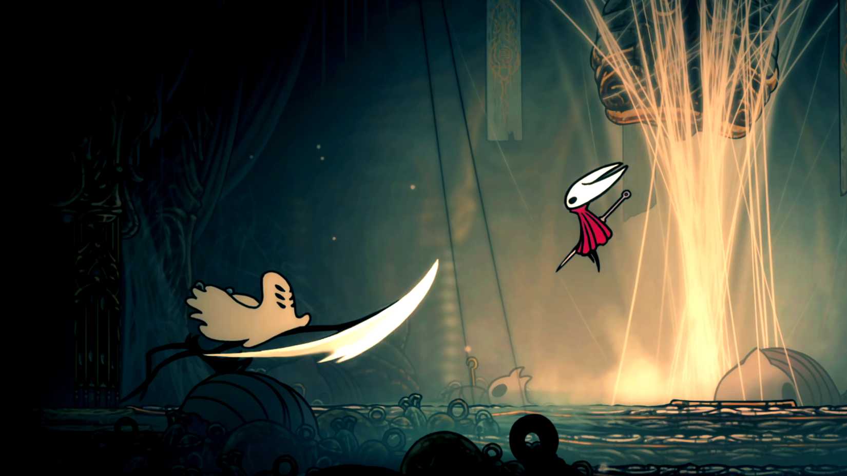 Silksong Widow Boss Guide Moveset Downward Slash Follow Up Charge Attack