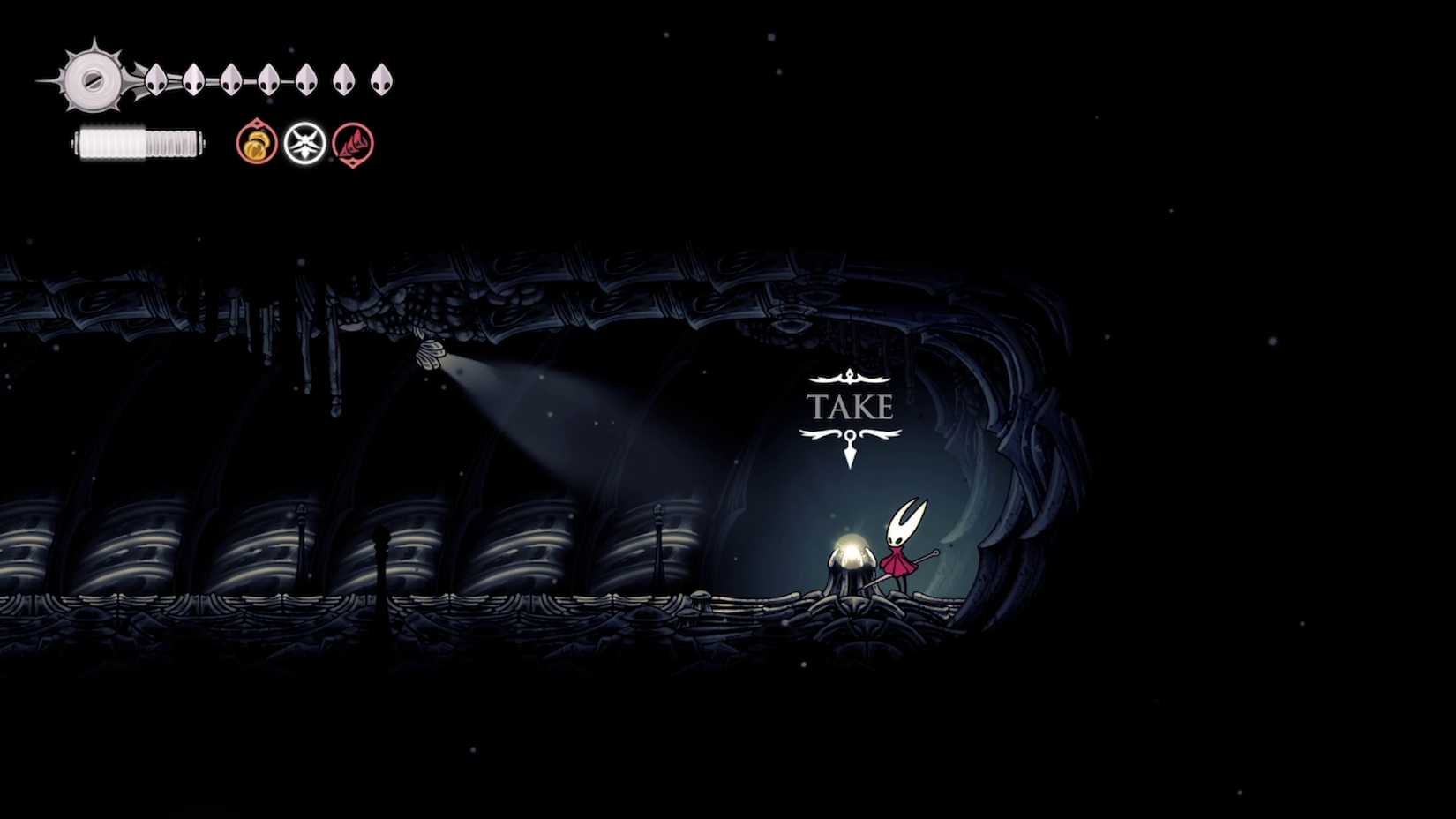 localização da tornozeleira silkspeed em silksong