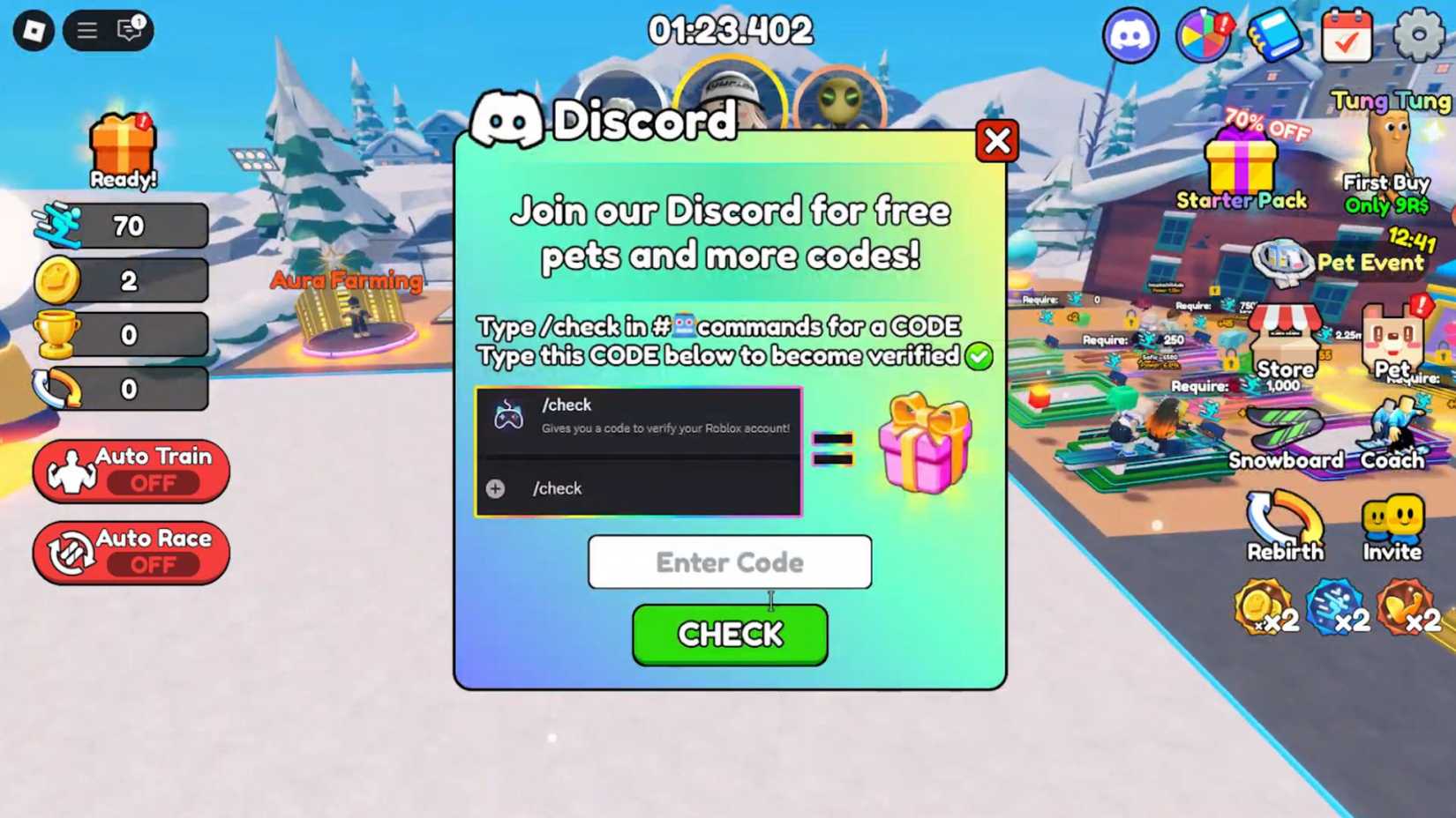 Roblox Ski Racing Codes