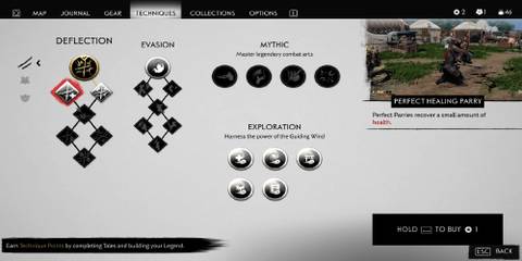 Skill tree in Ghost of Tsushima-1