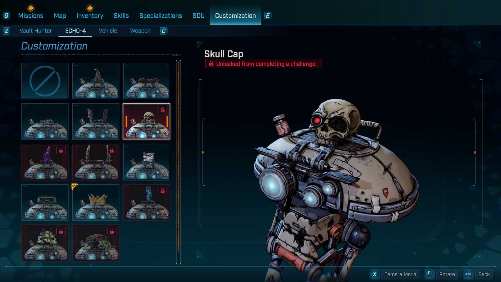 Skull Cap