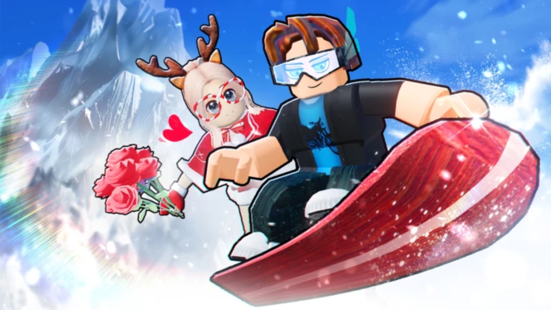Snow Racing characters