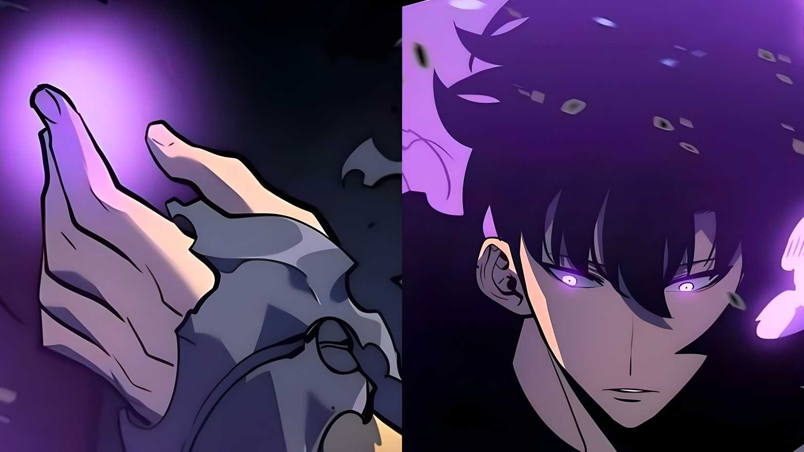 solo leveling jin woo noticing black heart