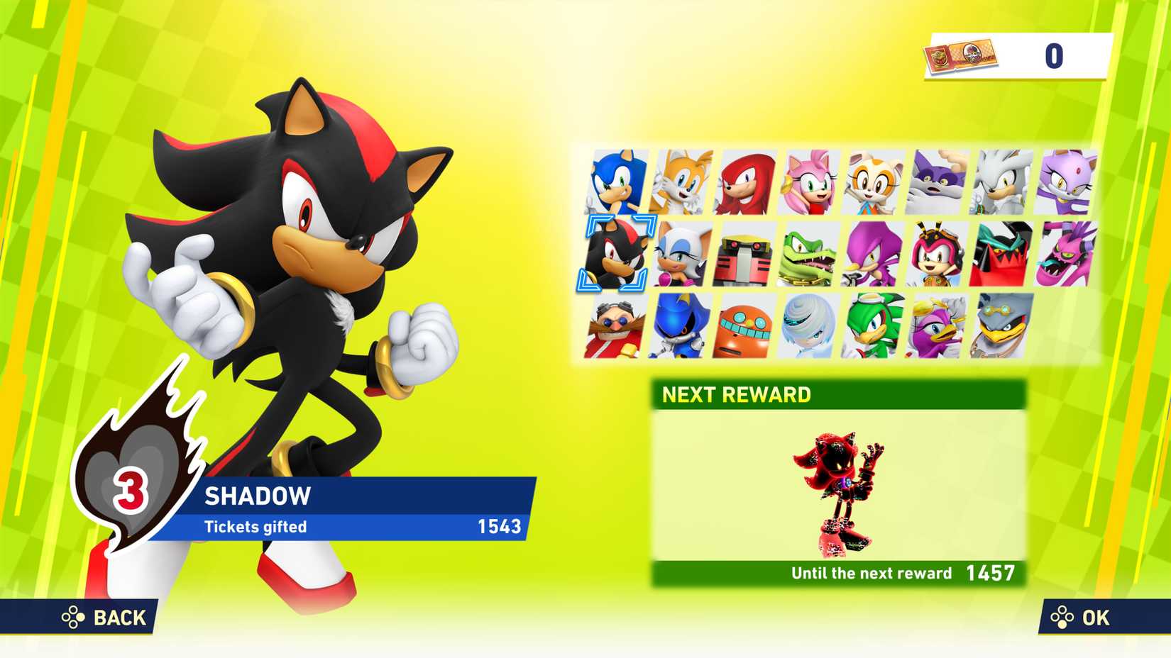 Shadow's Friendship in Sonic Racing: CrossWorlds