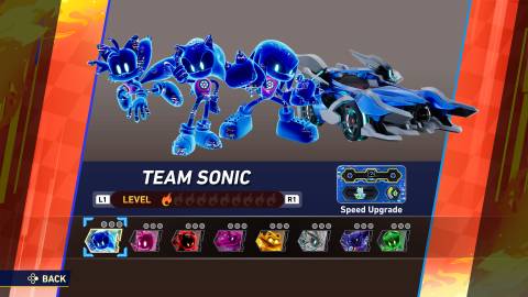 The Team Sonic Rival Team in Sonic Racing: CrossWorlds