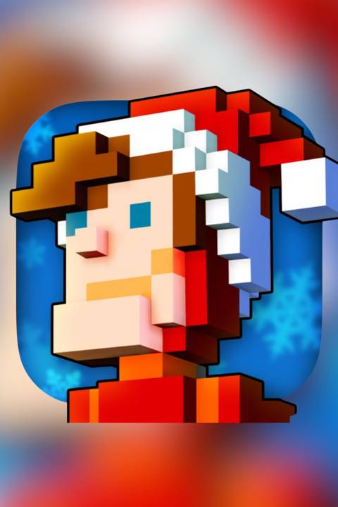 Space Qube video game cover art tag