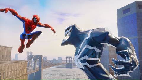 Spider-Man vs Venom in Disney Infinity 2