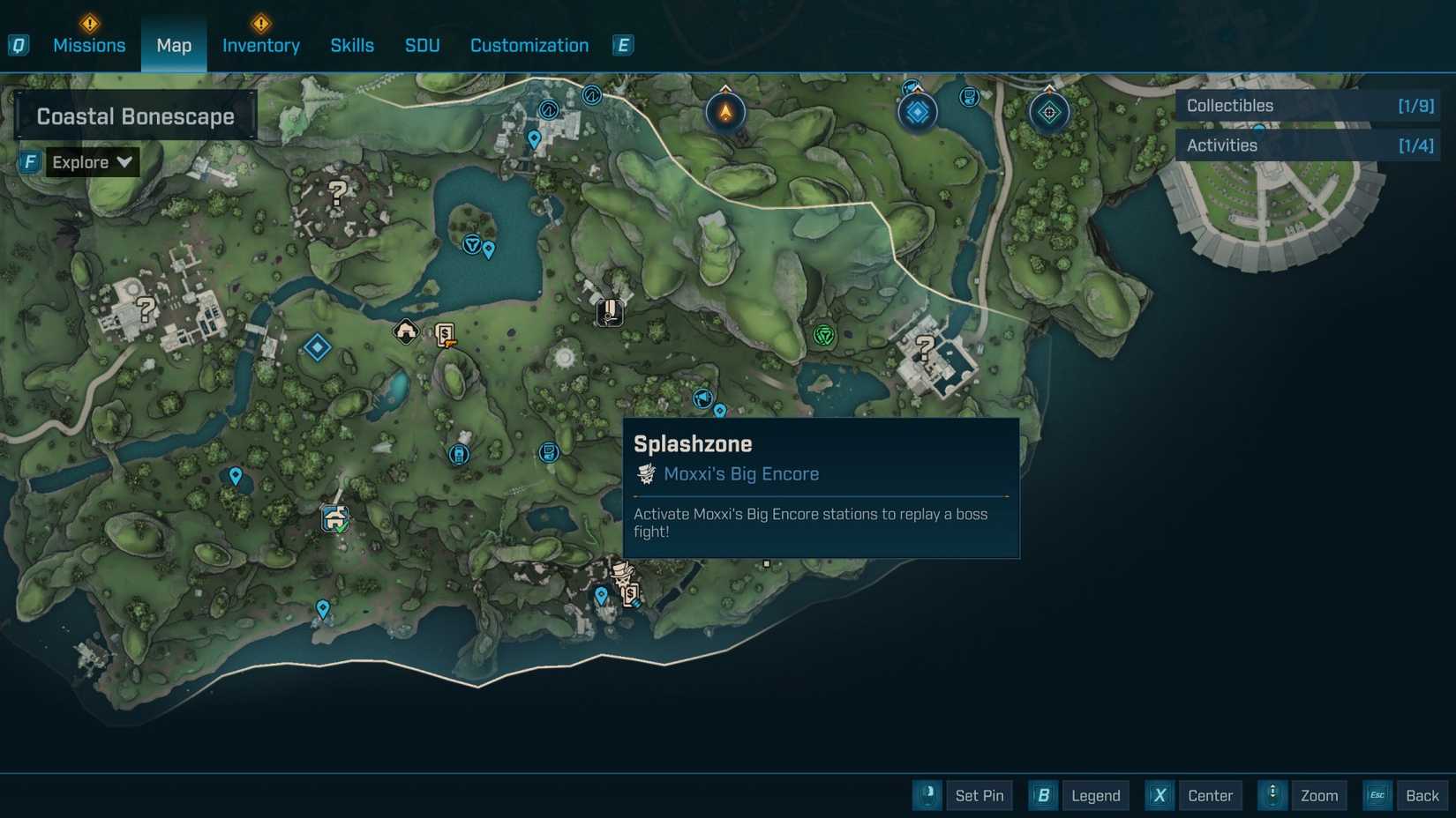 Splashzone "Fast Fight" Guide in Borderlands 4, Where he's at