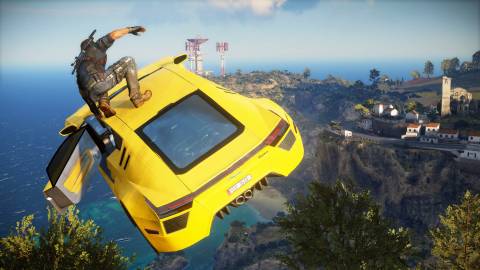 Just Cause 3 Rico Flying Car