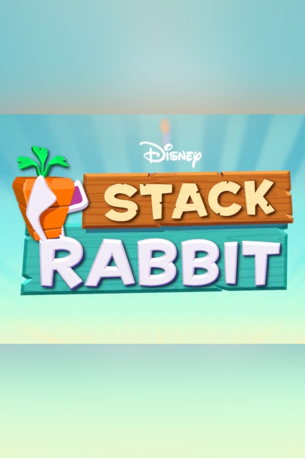 Stack Rabbit video game cover art tag