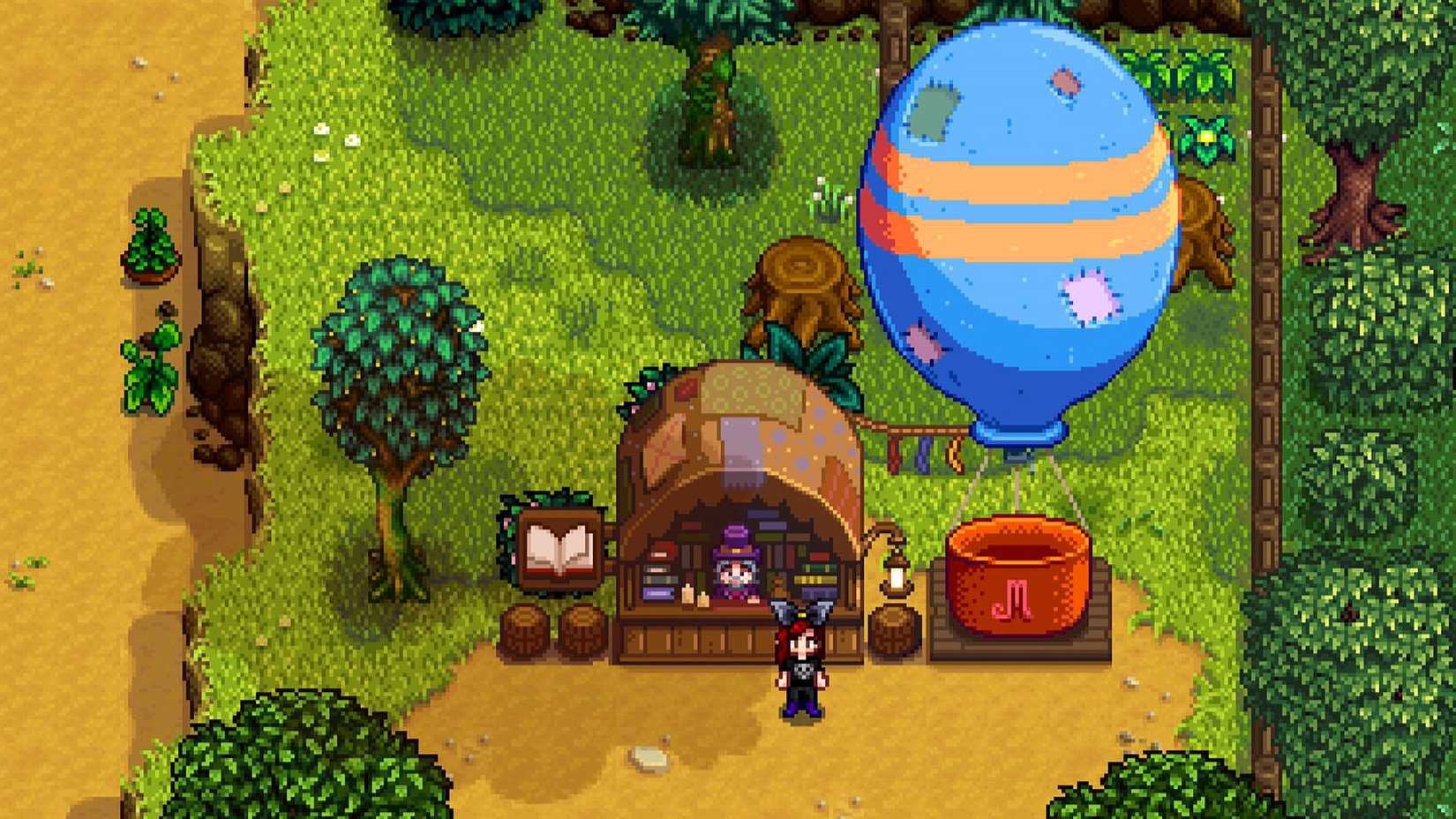 Stardew Valley Marcello Bookseller