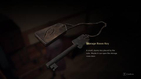 Storage Room Key Silent Hill f
