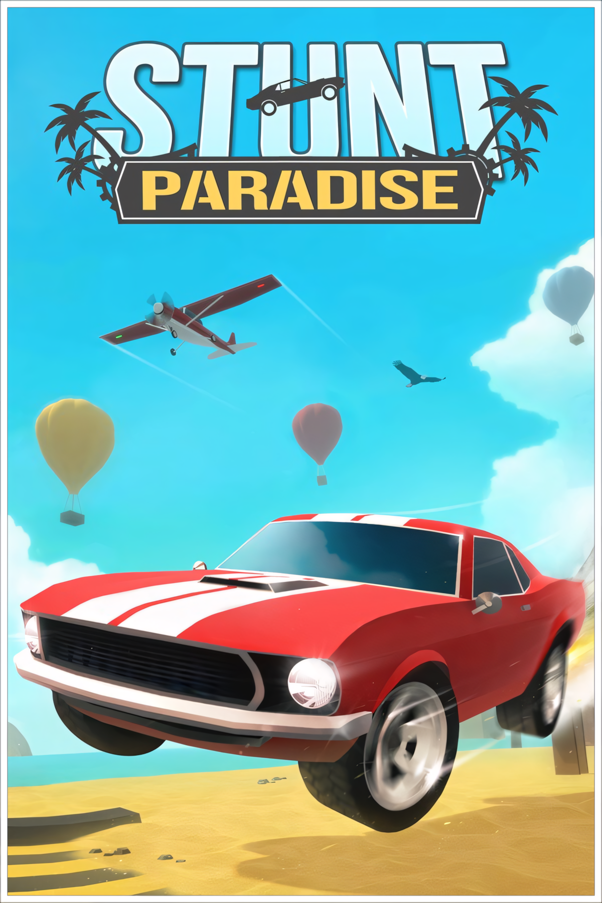 Stunt Paradise Tag Page Cover Art