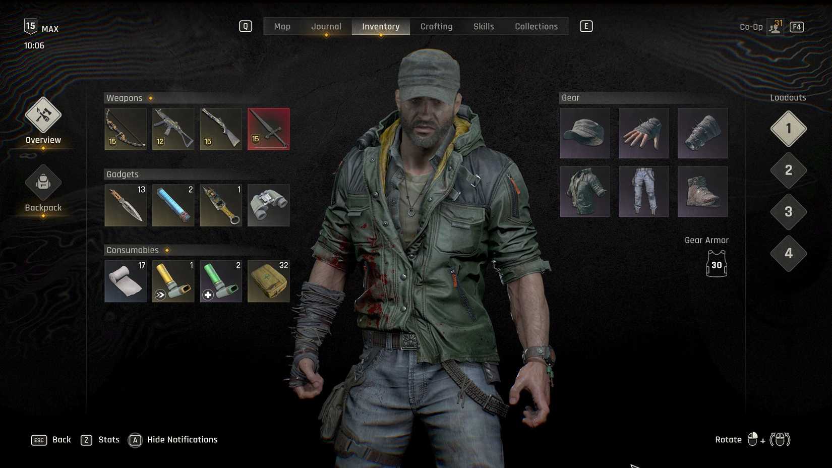 Survivor Armor Set Dying Light The Beast