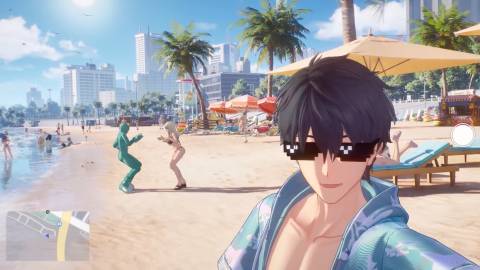 Taking pictures with Chenxiu in Ananta