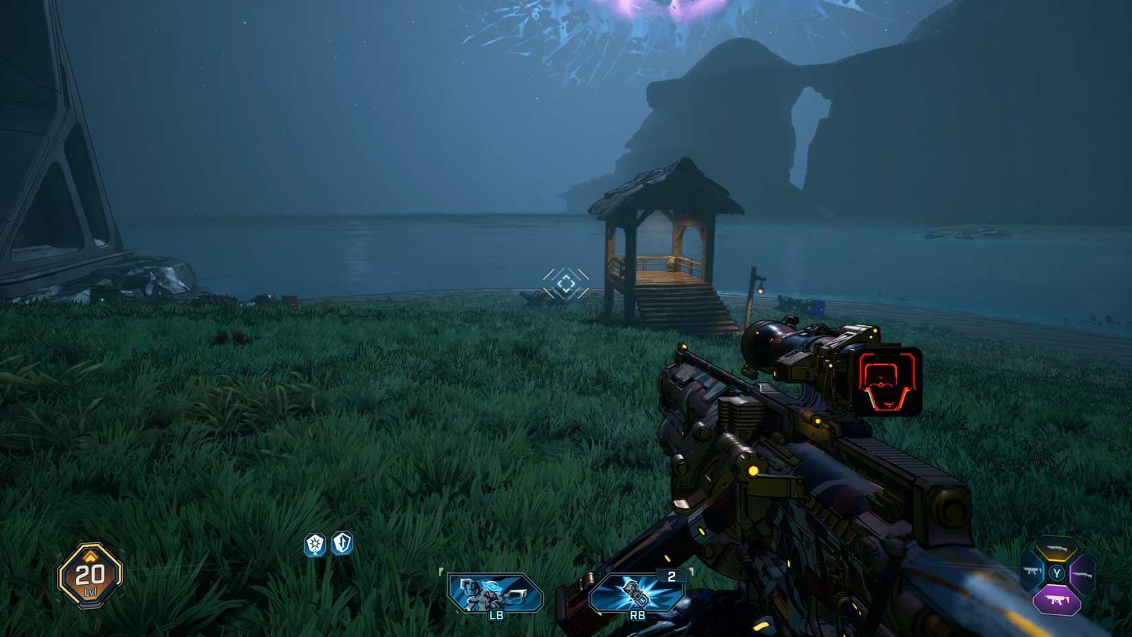 Tannis on a fish -eater egg area Borderland's 4