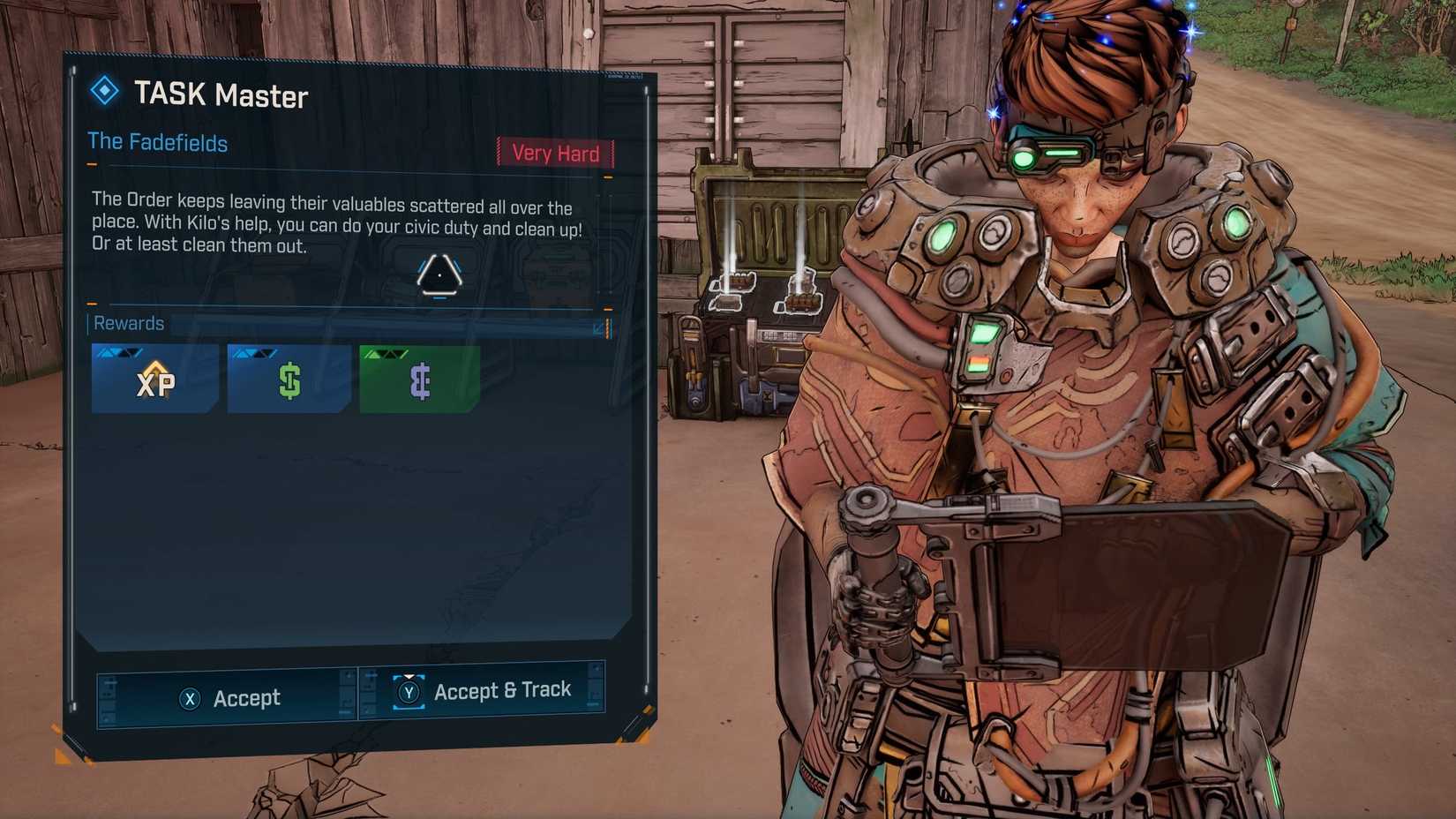 Task Master Quest Details Borderlands 4