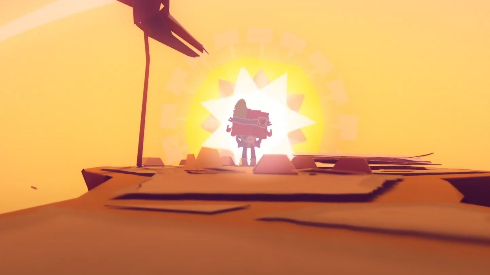 tearaway unfolded trailer