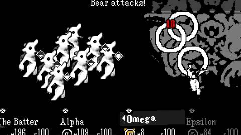 The Batter fighting a bunch of bears - OFF