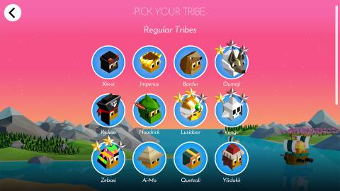 The Battle of Polytopia tribes