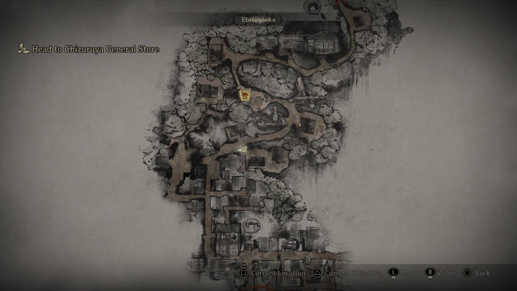 City map in Silent Hill f