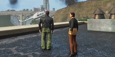 The ending of Grand Theft Auto 3