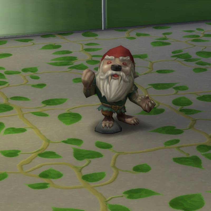 El gnome lobo los sims 4