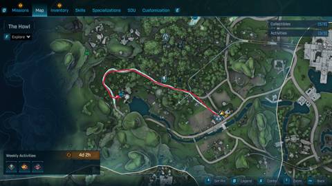 the howl survivalist cache 1 location