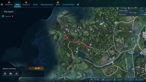 the howl survivalist cache 2 location