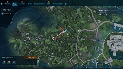 the howl survivalist cache 3 location