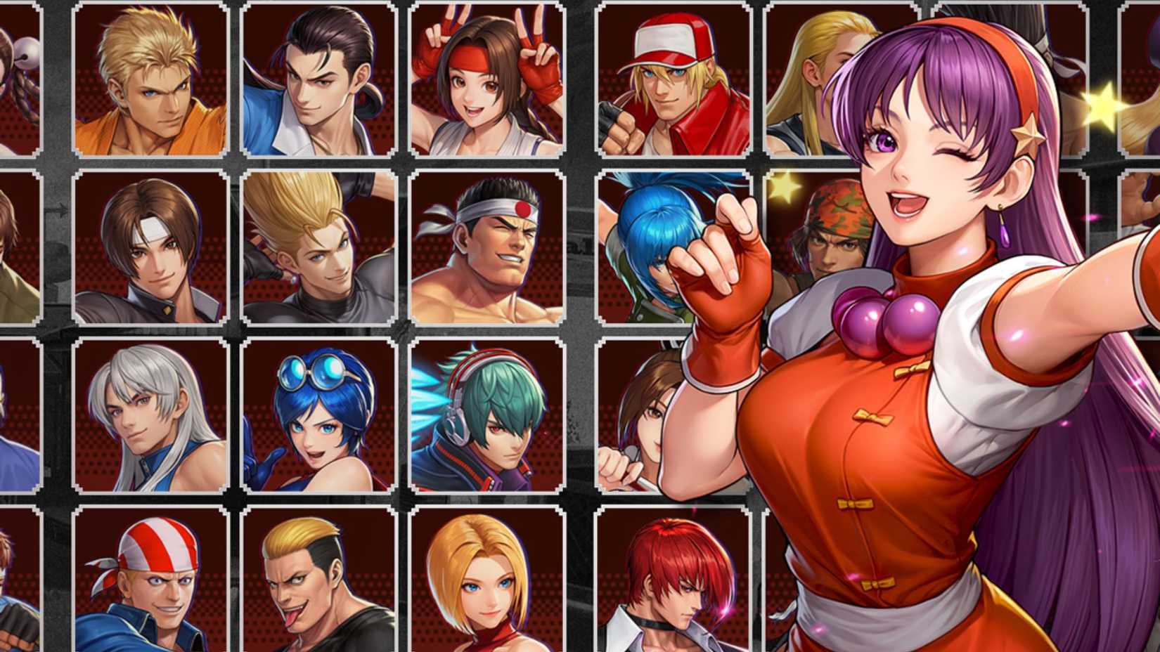 The King of Fighters AFK characters