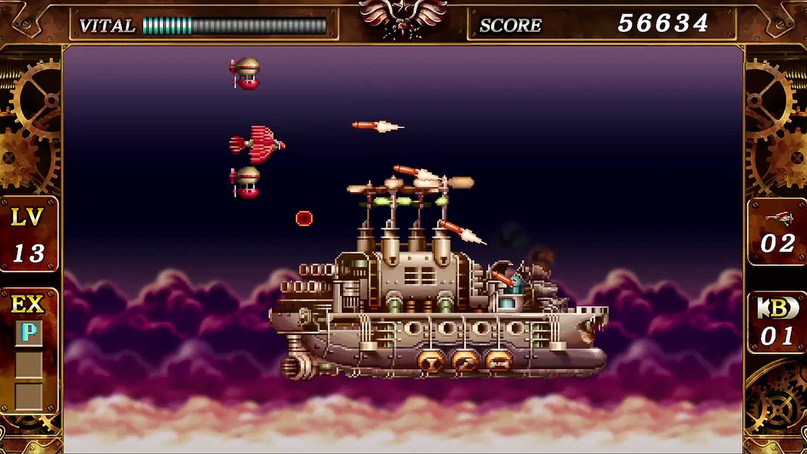 Steel Empire's legendary gameplay screenshot 1
