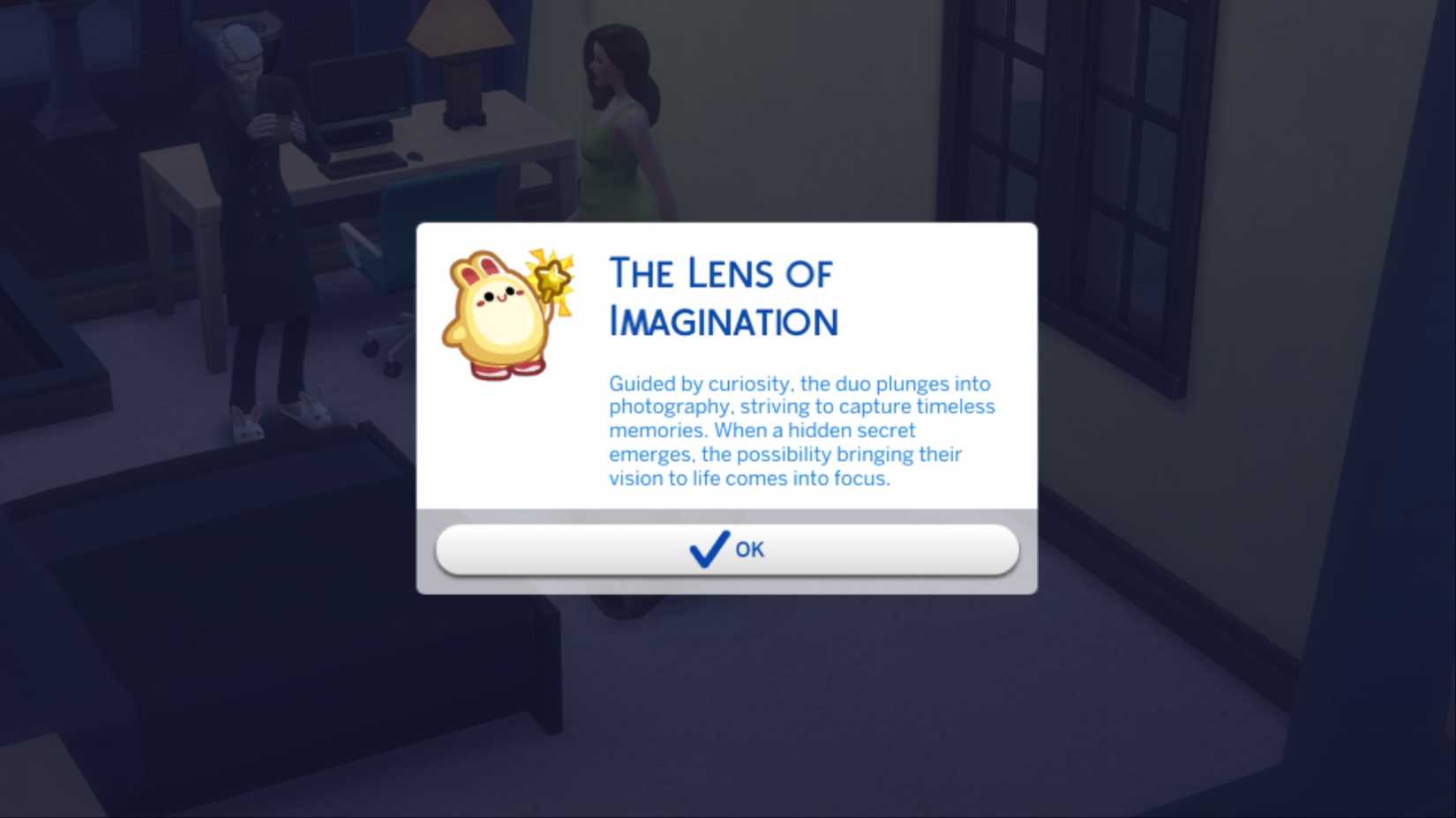 the lens of imagination quests the sims 4