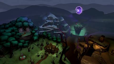 The map in Luigi’s Mansion 2