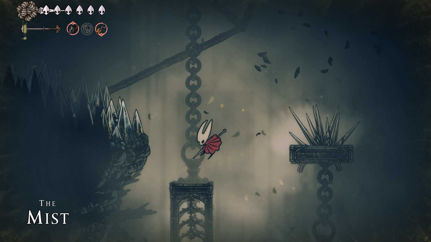 A Área da Névoa Silksong Silksong – Guia para desbloquear a habilidade Ponto Cruz no Dropraro