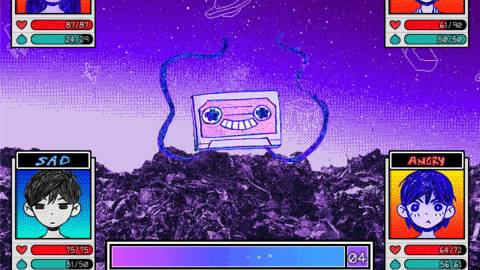 The party fighting a mixtape - OMORI