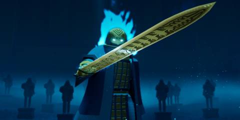 The surfer in Sword Of The Sea