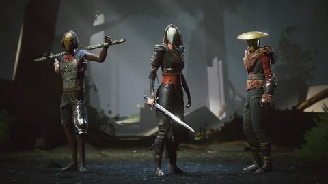 Three characters in Absolver