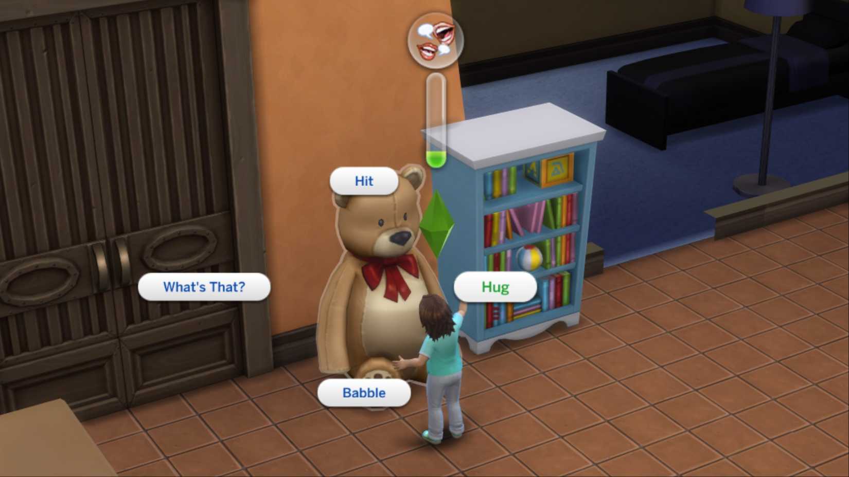 toddler stuffed animal interactions the sims 4