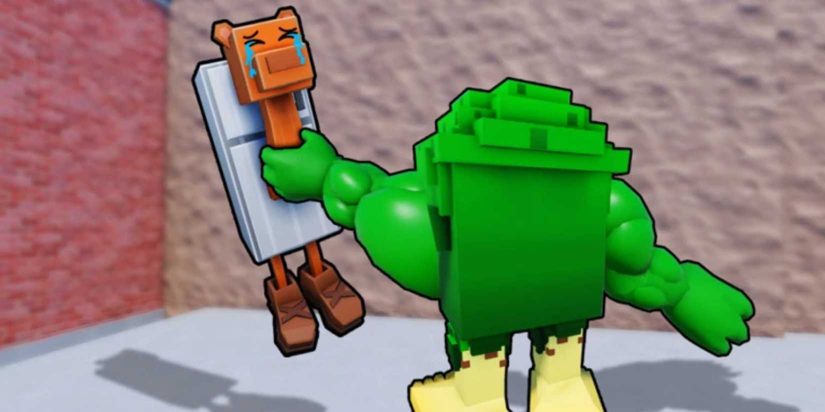 Train Brainrot to Fight characters