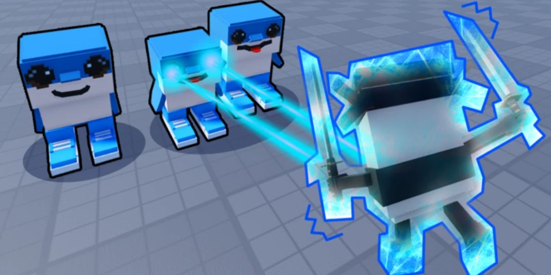 Train Brainrot to Fight characters