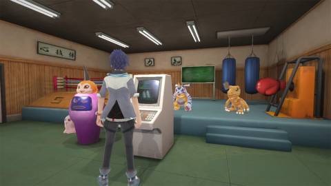 Training Digimon in Digimon World Next Order