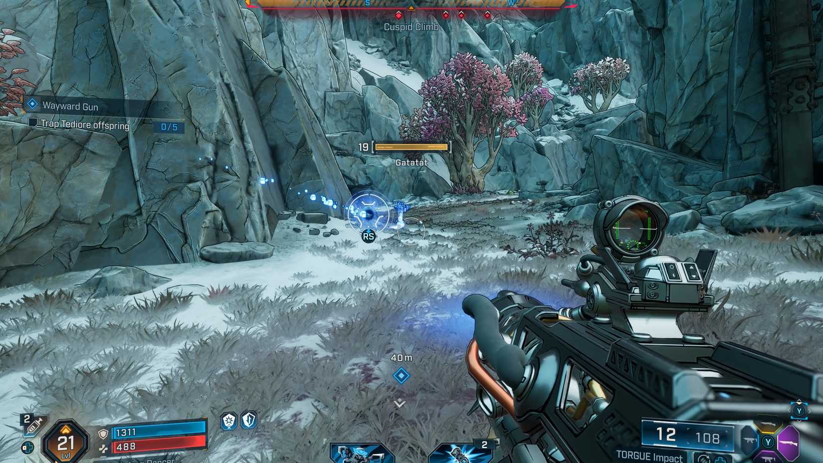 Trapping Tediore Offsprings Wayward Gun Quest Borderlands 4