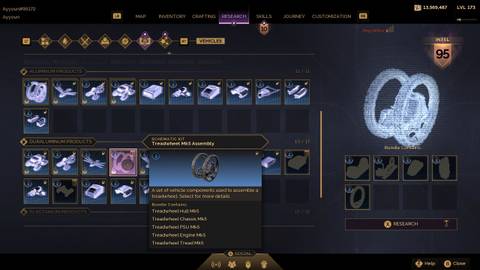 Treadwheel MK5 Schematics Dune Awakening