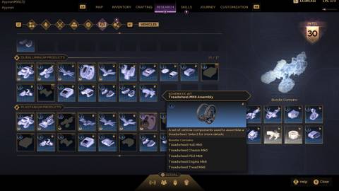 Treadwheel MK6 Schematics Dune Awakening