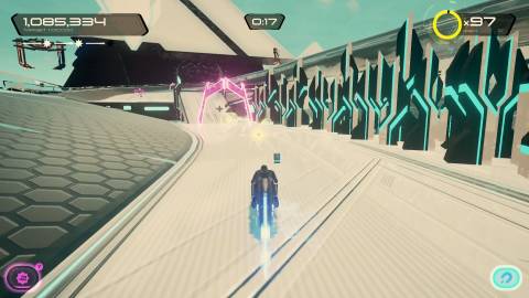 TRON RUN r game racing