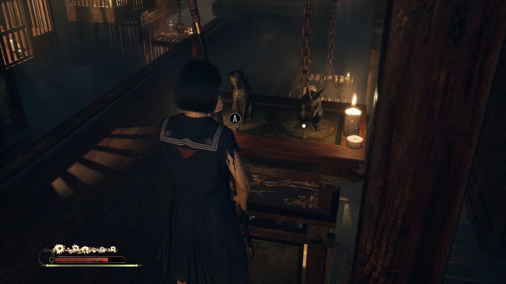 Turn the Fox and Rabbit Statues Light Puzzle Silent Hill f