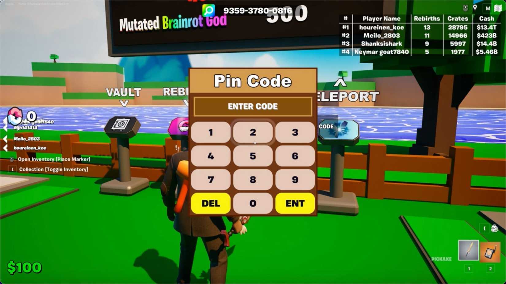 Fortnite Unbox A Brainrot Codes