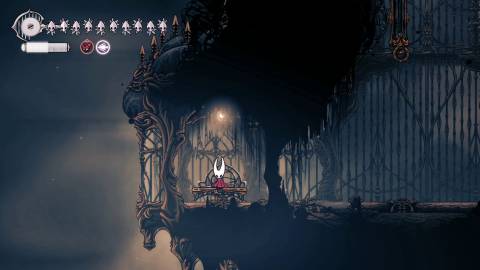under high halls bench in hollow knight silksong