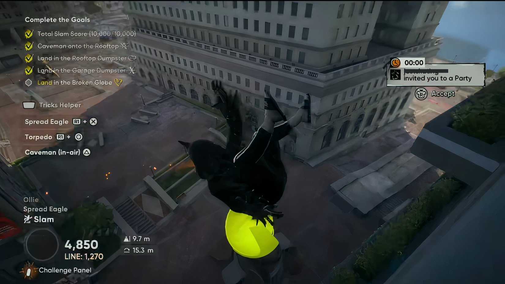 How to Land in the Broken Globe Skate Good Luck Stunt